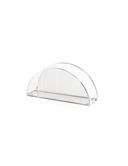 iPLEX Design - Serving Portatovaglioli Verticale Trasparente in plexiglass - 17x9x6 cm