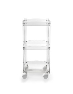 iPLEX Design - Serving Carrello Trasparente in plexiglass - 31,5x74x23,5 cm 2