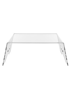 iPLEX Design - Serving Vassoio Letto Trasparente in plexiglass - 50,5x20x33 cm 2