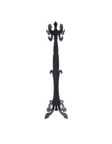 iPLEX Design - ""THONET"" Appendiabiti nero Trasparente - 56x173x56 cm