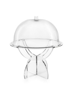 iPLEX Design - Serving Alzata Big Trasparente in plexiglass - 35x41x35 cm 2
