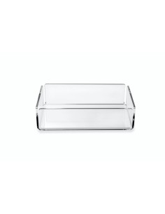 iPLEX Design - ""CLIO"" Beauty Piccolo Trasparente - 24x6x14,5 cm