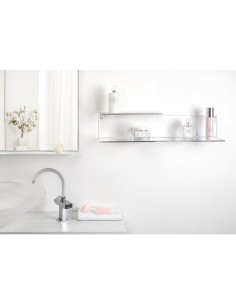 iPLEX Design - Suite Mensola L.600 Trasparente in plexiglass - 60x14x14 cm 2