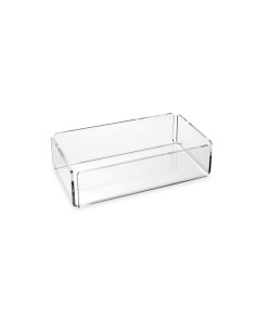 iPLEX Design - ""CLIO"" Beauty Piccolo Trasparente - 24x6x14,5 cm 2