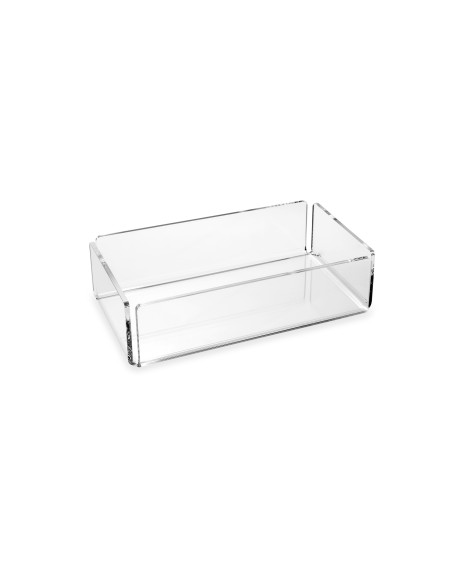 iPLEX Design - ""CLIO"" Beauty Piccolo Trasparente - 24x6x14,5 cm