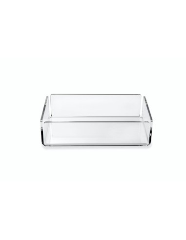 iPLEX Design - ""CLIO"" Beauty Piccolo Trasparente - 24x6x14,5 cm