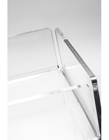 iPLEX Design - ""CLIO"" Beauty Piccolo Trasparente - 24x6x14,5 cm
