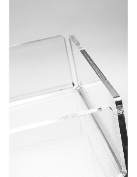 iPLEX Design - ""CLIO"" Beauty Piccolo Trasparente - 24x6x14,5 cm