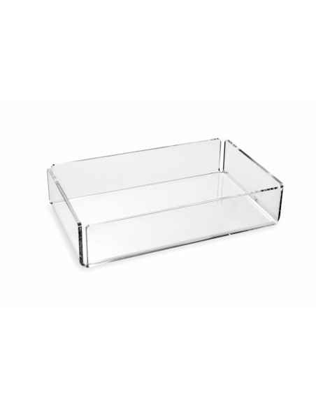 iPLEX Design - ""CLIO"" Beauty Grande Trasparente - 27x6x17 cm