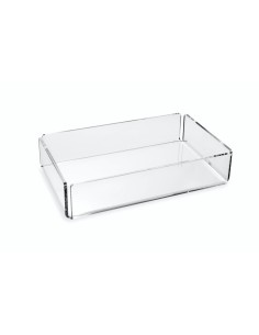 iPLEX Design - ""CLIO"" Beauty Grande Trasparente - 27x6x17 cm
