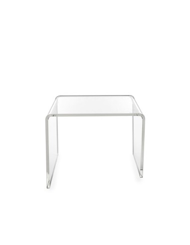 iPLEX Design - Alfred Tavolino Reverse Trasparente in plexiglass - 30x37x37 cm