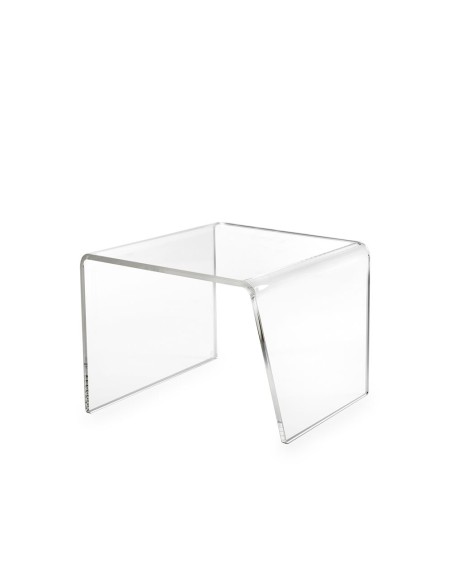 iPLEX Design - Alfred Tavolino Reverse Trasparente in plexiglass - 30x37x37 cm