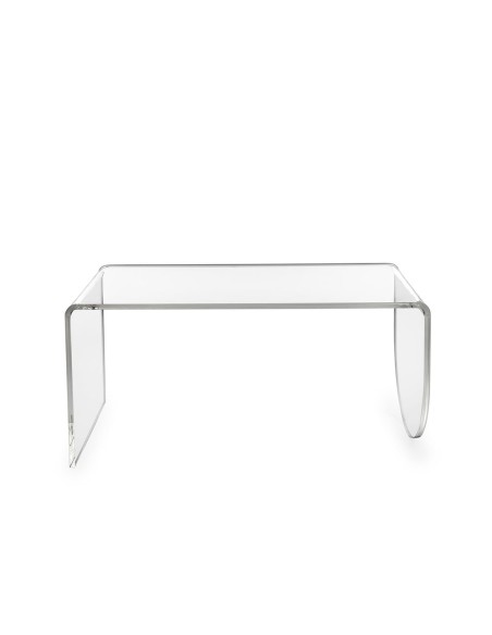 iPLEX Design - Jeffrey Tavolino Trasparente in plexiglass - 30x60x33 cm