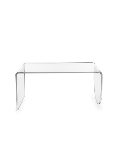iPLEX Design - Jeffrey Tavolino Trasparente in plexiglass - 30x60x33 cm