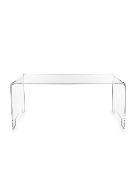 iPLEX Design - Emilio Tavolino Trasparente in plexiglass - 81x36x40 cm