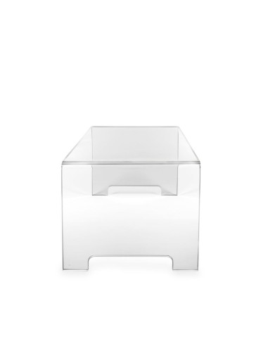 iPLEX Design - Emilio Tavolino Trasparente in plexiglass - 81x36x40 cm