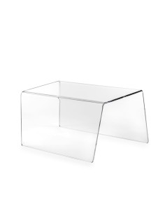 iPLEX Design - Alari Tavolino Reverse Trasparente in plexiglass - 57x37x30h cm