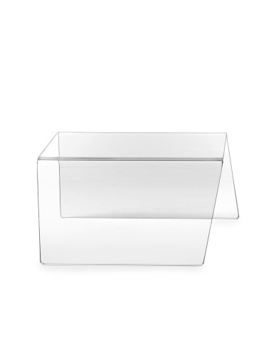 iPLEX Design - Alari Tavolino Reverse Trasparente in plexiglass - 57x37x30h cm