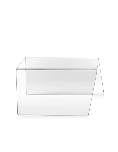 iPLEX Design - Alari Tavolino Reverse Trasparente in plexiglass - 57x37x30h cm