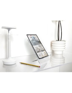 iPLEX Design - System Porta Tablet in plexiglass - Trasparente - 17x18,5x13 cm 2