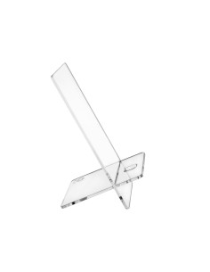 iPLEX Design - System Porta Smartphone in plexiglass - Trasparente - 9x12x15 cm 2