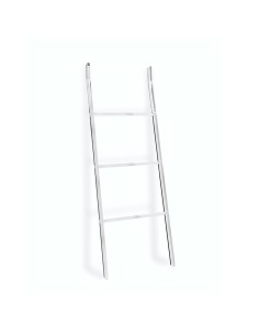 iPLEX Design - Scaletta porta asciugamani ""PENROSE"" Piccolo - Trasparente - 40x100x3 cm