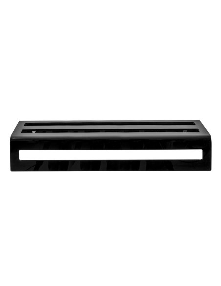iPLEX Design - Calipso Portasciugamani L.600 Nero in plexiglass - 60x10x16 cm