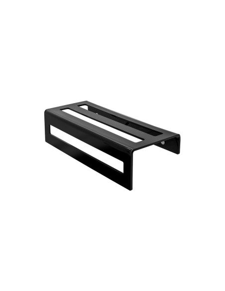 iPLEX Design - Calipso Portasciugamani L.370 Nero in plexiglass - 37x10x16 cm