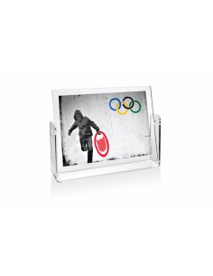 iPLEX Design - ""OLIVIERO"" Portafoto Trasparente - 25x20x5 cm