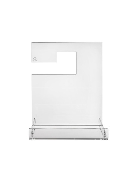 iPLEX Design - Calipso Mensola Doccia Gruccia Trasparente in plexiglass - 24x31,5x10 cm