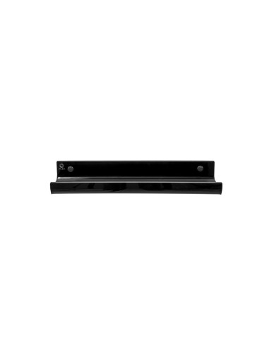 iPLEX Design - Calipso Mensola Doccia L.370 Nero in plexiglass - 37x4,5x8,5 cm