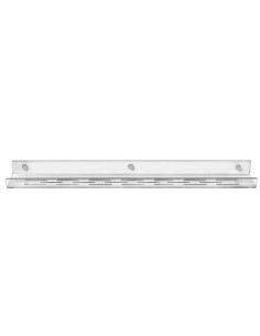 iPLEX Design - Calipso Mensola Doccia L.600 Trasparente in plexiglass - 60x4,5x8,5 cm