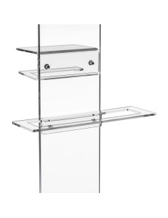 iPLEX Design - Calipso Piantana Trasparente in plexiglass - 31x86x23 cm 2