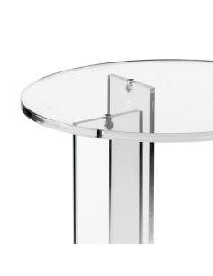 iPLEX Design - Lu Table Trasparente in plexiglass - 40x45,5x40 cm 2