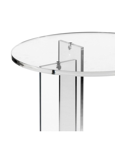iPLEX Design - Lu Table Trasparente in plexiglass - 40x45,5x40 cm