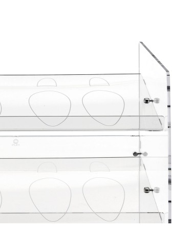 iPLEX Design - Scarpe Diem Scarpiera Da Ingresso Impronte in plexiglass - Trasparente - 50,5x50x31 cm
