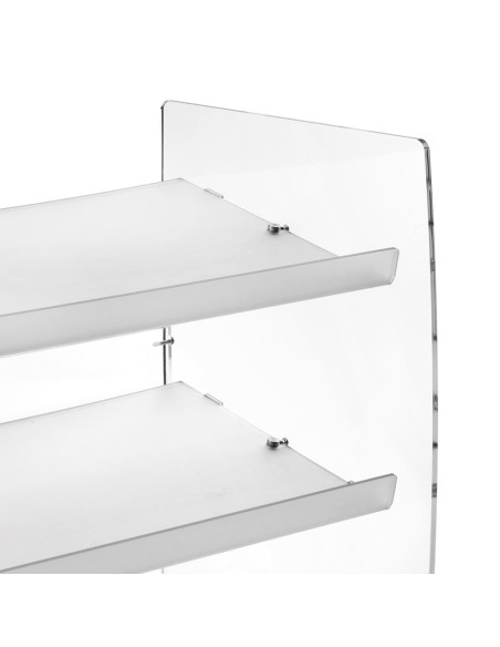 iPLEX Design - Scarpe Diem Scarpiera Da Ingresso in plexiglass - Trasparente - 50,5x50x31 cm