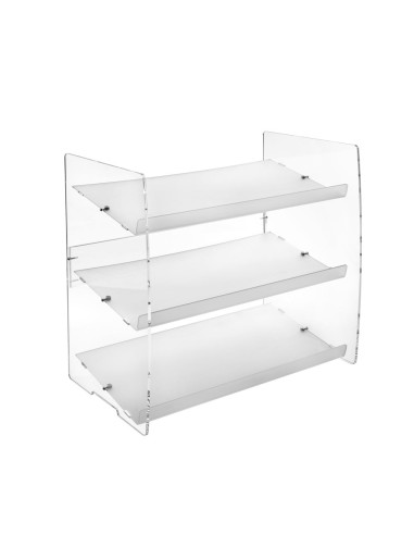 iPLEX Design - Scarpe Diem Scarpiera Da Ingresso in plexiglass - Trasparente - 50,5x50x31 cm