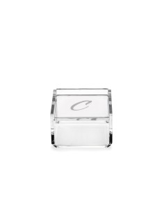 iPLEX Design - Scatolina Violet ""C, C"" Trasparente in plexiglass - 7x4,5x7 cm 2