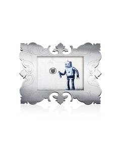 iPLEX Design - ""VIVIANNE"" Portafoto silver - 36x46x16 cm 2