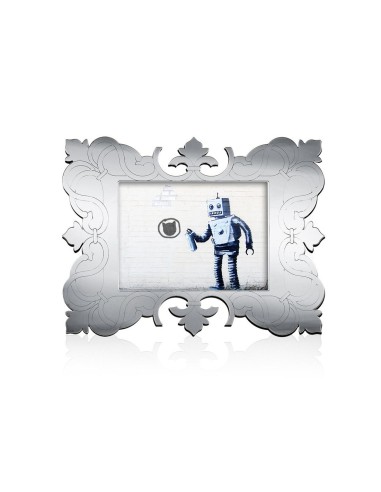 iPLEX Design - ""VIVIANNE"" Portafoto silver - 36x46x16 cm