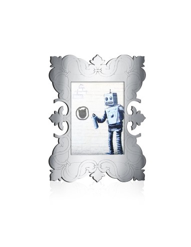 iPLEX Design - ""VIVIANNE"" Portafoto silver - 36x46x16 cm