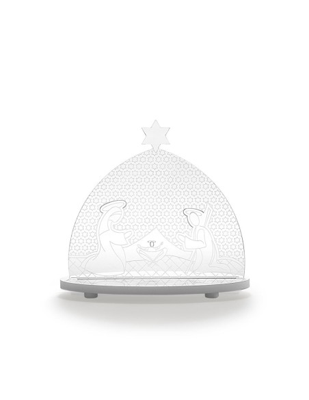 iPLEX Design - Nazaret Presepe in plexiglass - Trasparente - 18x17x7 cm