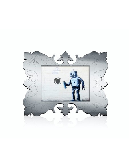 iPLEX Design - ""VIVIANNE"" Portafoto silver - 32,5x41,5x14 cm