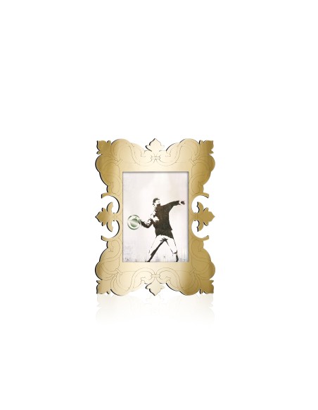 iPLEX Design - ""VIVIANNE"" Portafoto gold - 23,5x30x11 cm