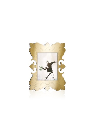 iPLEX Design - ""VIVIANNE"" Portafoto gold - 23,5x30x11 cm
