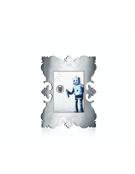 iPLEX Design - ""VIVIANNE"" Portafoto silver - 23,5x30x11 cm