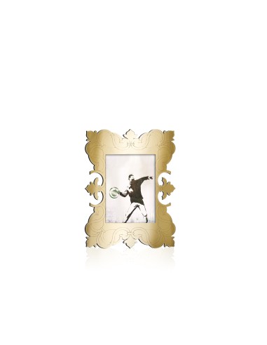 iPLEX Design - ""VIVIANNE"" Portafoto gold - 18x23x8 cm