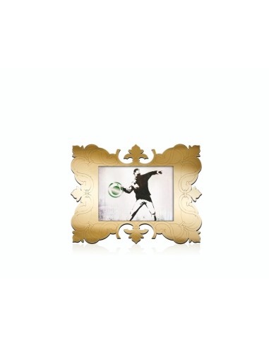 iPLEX Design - ""VIVIANNE"" Portafoto gold - 18x23x8 cm