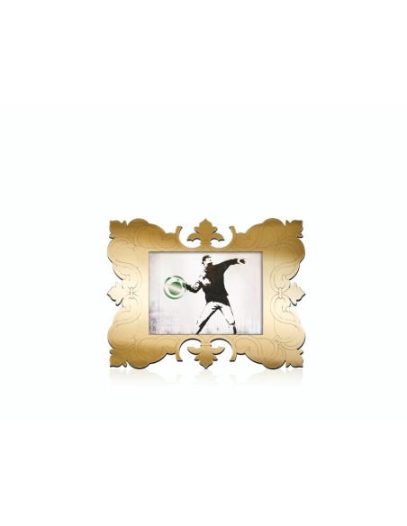 iPLEX Design - ""VIVIANNE"" Portafoto gold - 18x23x8 cm